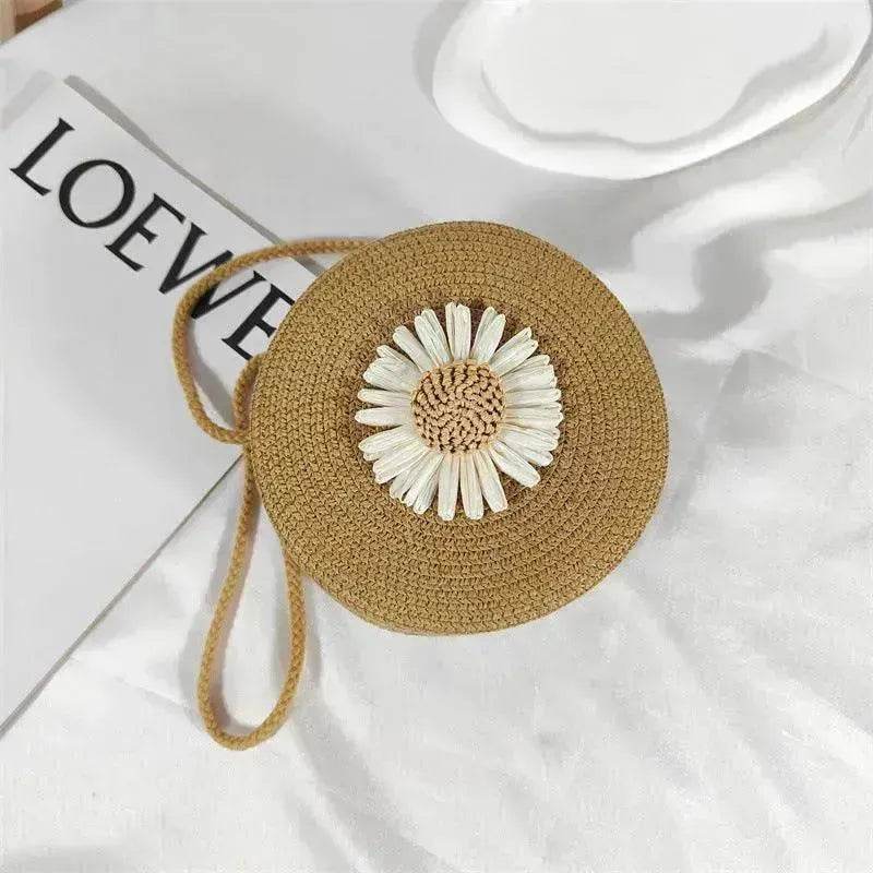Personalized Simple Straw Bag Women 