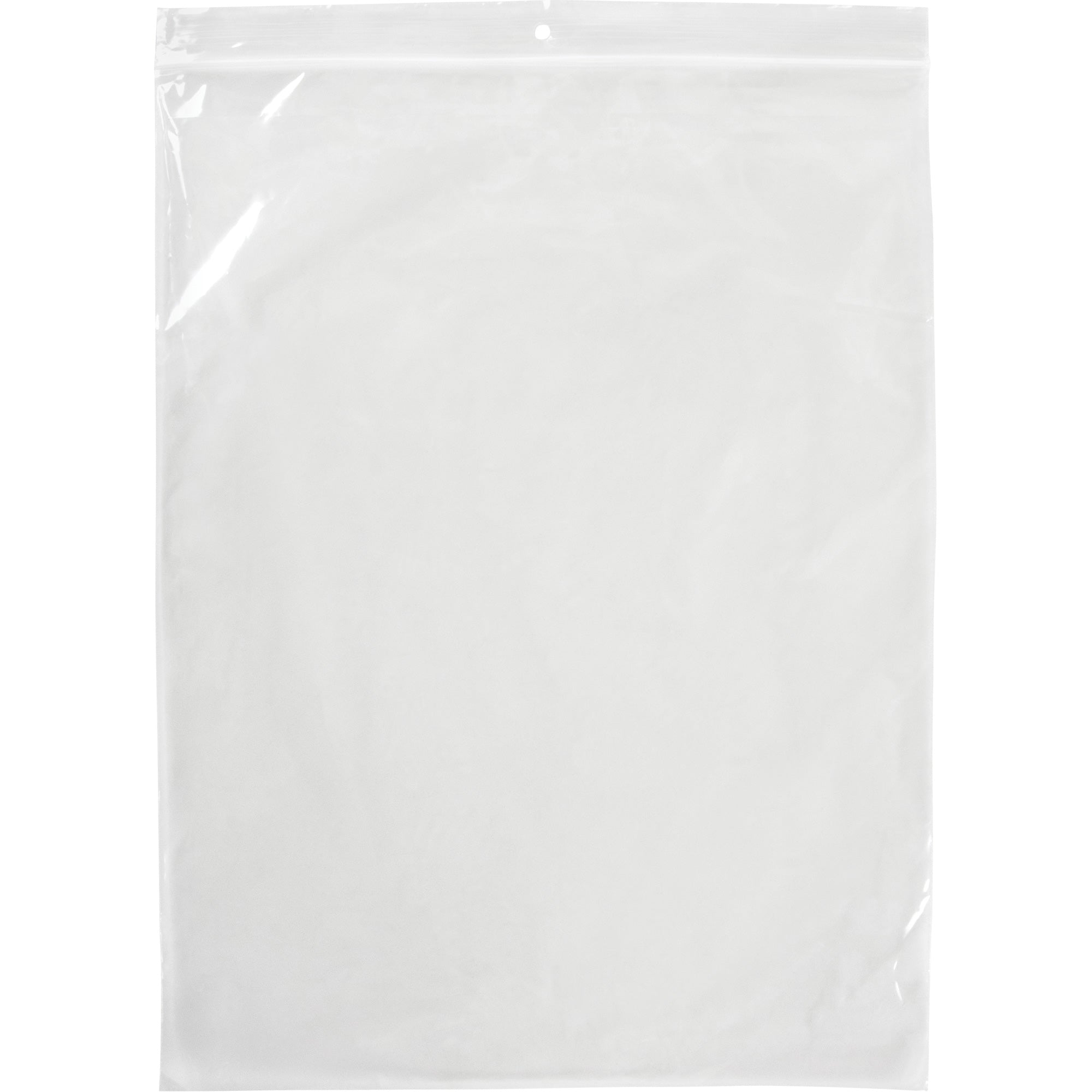 Poly Bags, Reclosable, 12" x 9", 4 mils 