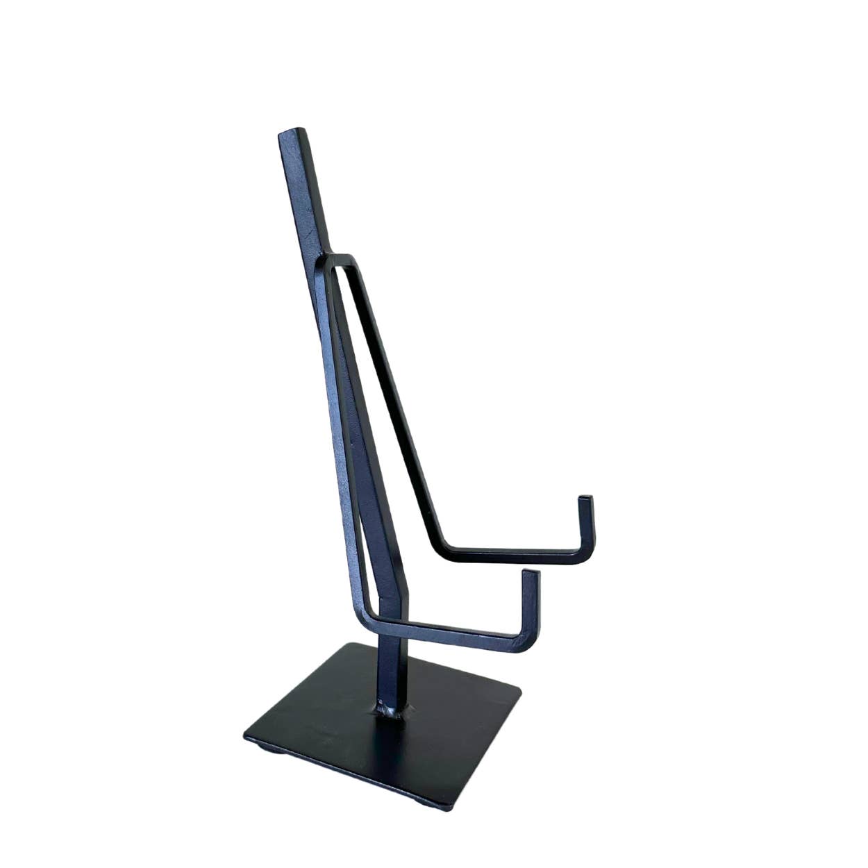 Picture Easel Stand | Dual Arm Black Iron 