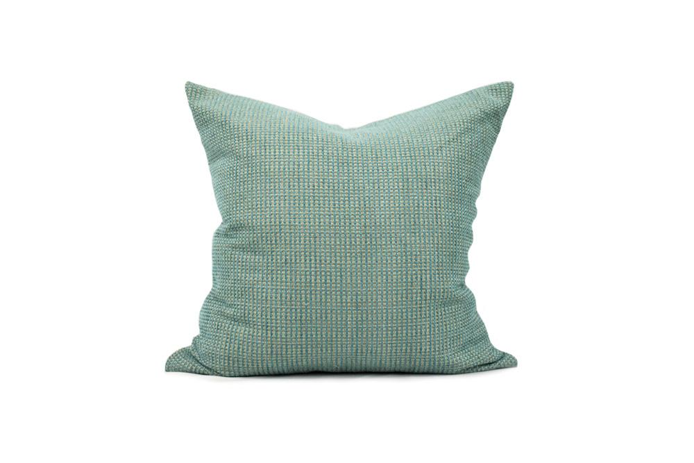 Turquoise Boucle Cushion Cover 