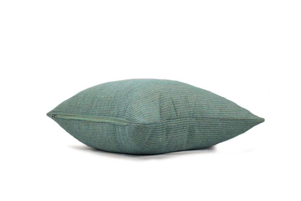 Turquoise Boucle Cushion Cover 