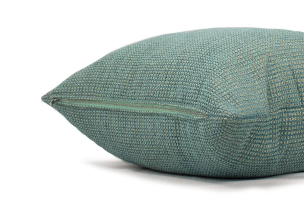 Turquoise Boucle Cushion Cover 