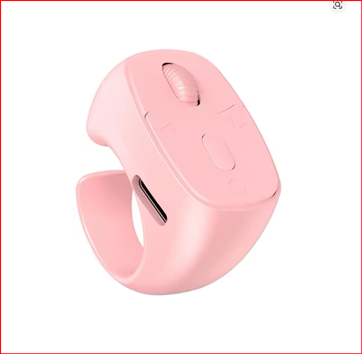 Bluetooth Scrolling Ring Remote Control – Rechargeable Video Scroller & E-Book Page Turner