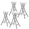 Outsunny Set of 4 Folding Outdoor Bar Stools, 29