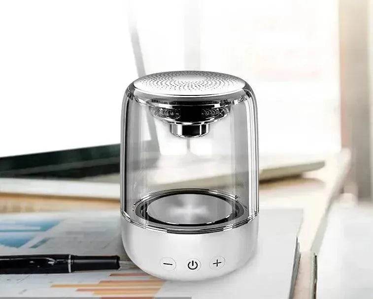 Portable Speakers Bluetooth Column Wireless Bluetooth Speaker Powerful Bass Radio with Variable Color LED Light 