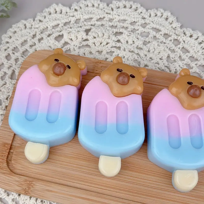 Taba Squishy - Bear Popsicle 