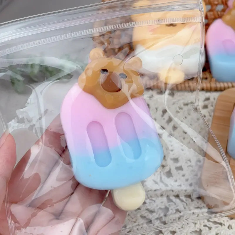 Taba Squishy - Bear Popsicle 