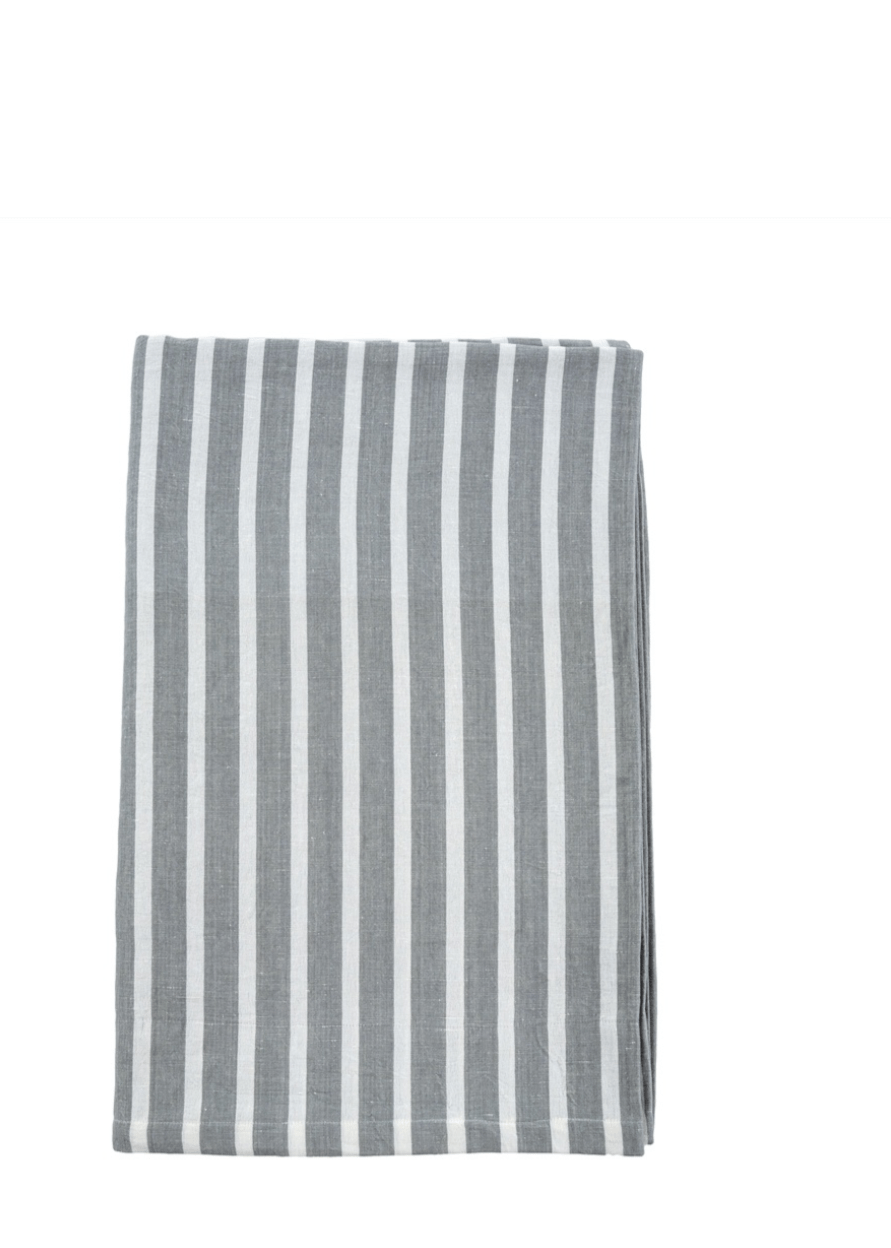 Positano Tablecloth – Denim Grey 