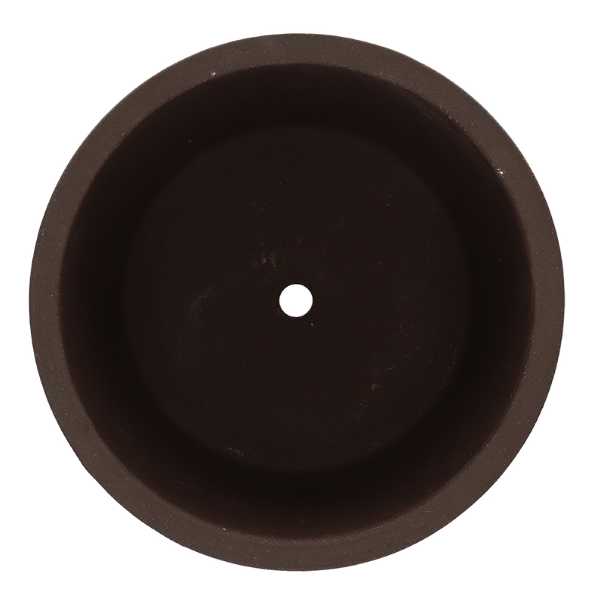 Flower Pot Unglazed Brown 9.9in 