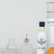 Pressed Glass Spout Bottle – 2 oz Bar & Kitchen Dispenser with Stainless Steel and Cork Spout, 5