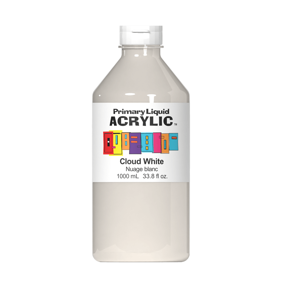 Primary Liquid Acrylic - Cloud White 