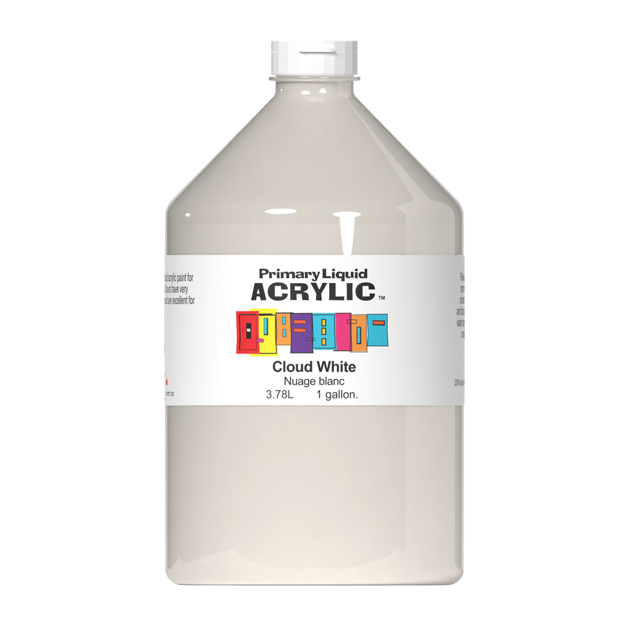 Primary Liquid Acrylic - Cloud White 