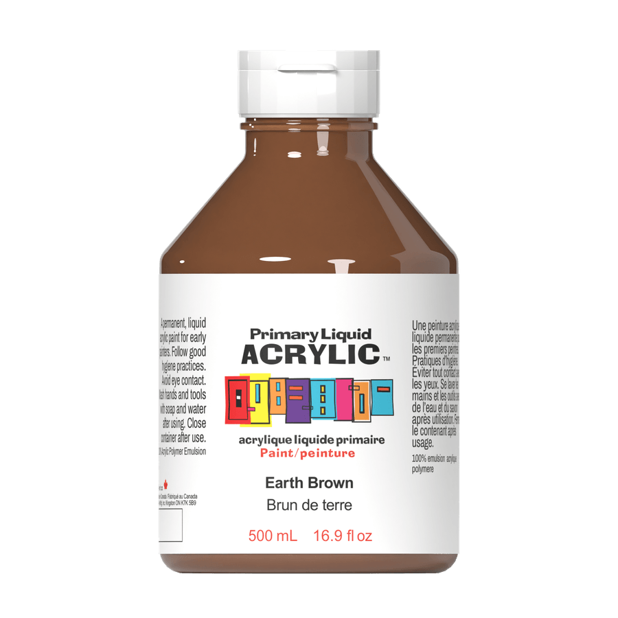 Primary Liquid Acrylic - Earth Brown 