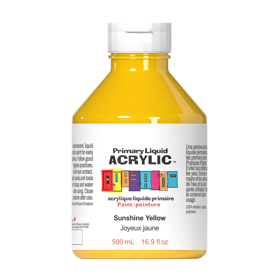 Primary Liquid Acrylic - Sunshine Yellow 