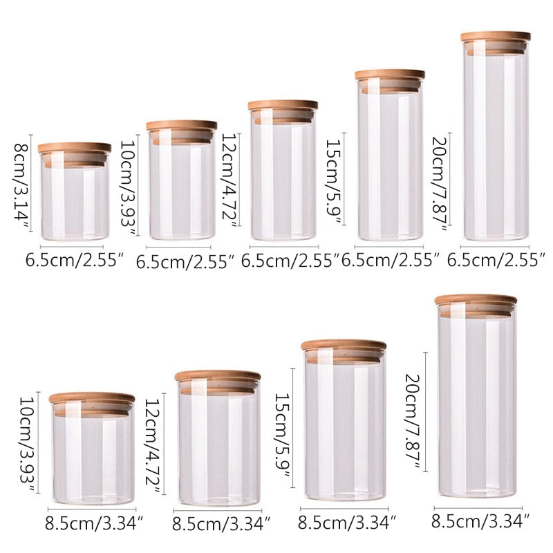 Mason Glass Storage Containers