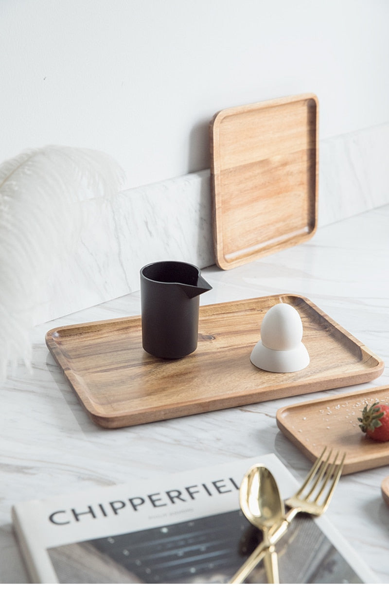 Acacia Wood Serving Tray
