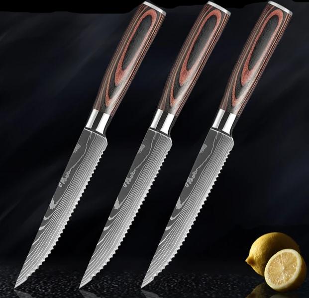 Damascus Steak Knife