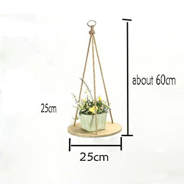 Macrame Wall Shelf