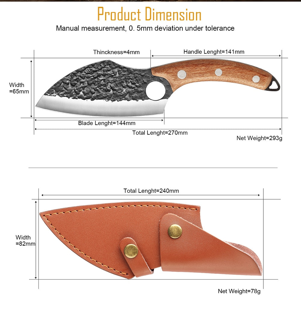 Butcher Stainless Steel Knife