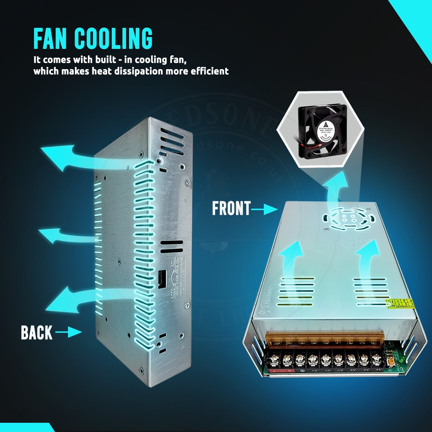 DC 24V 15 Amp Switching Power Supply for LED Strips CCTV~1025