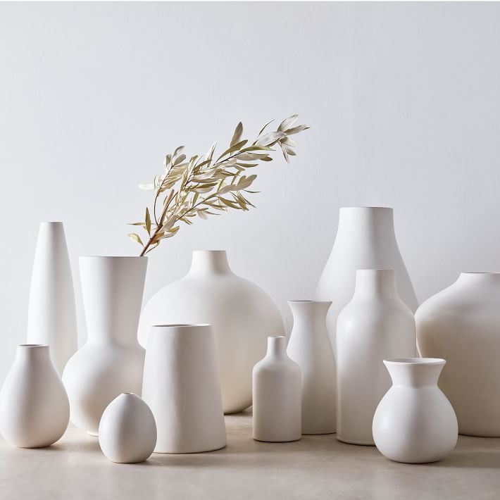 White Vase Collection 