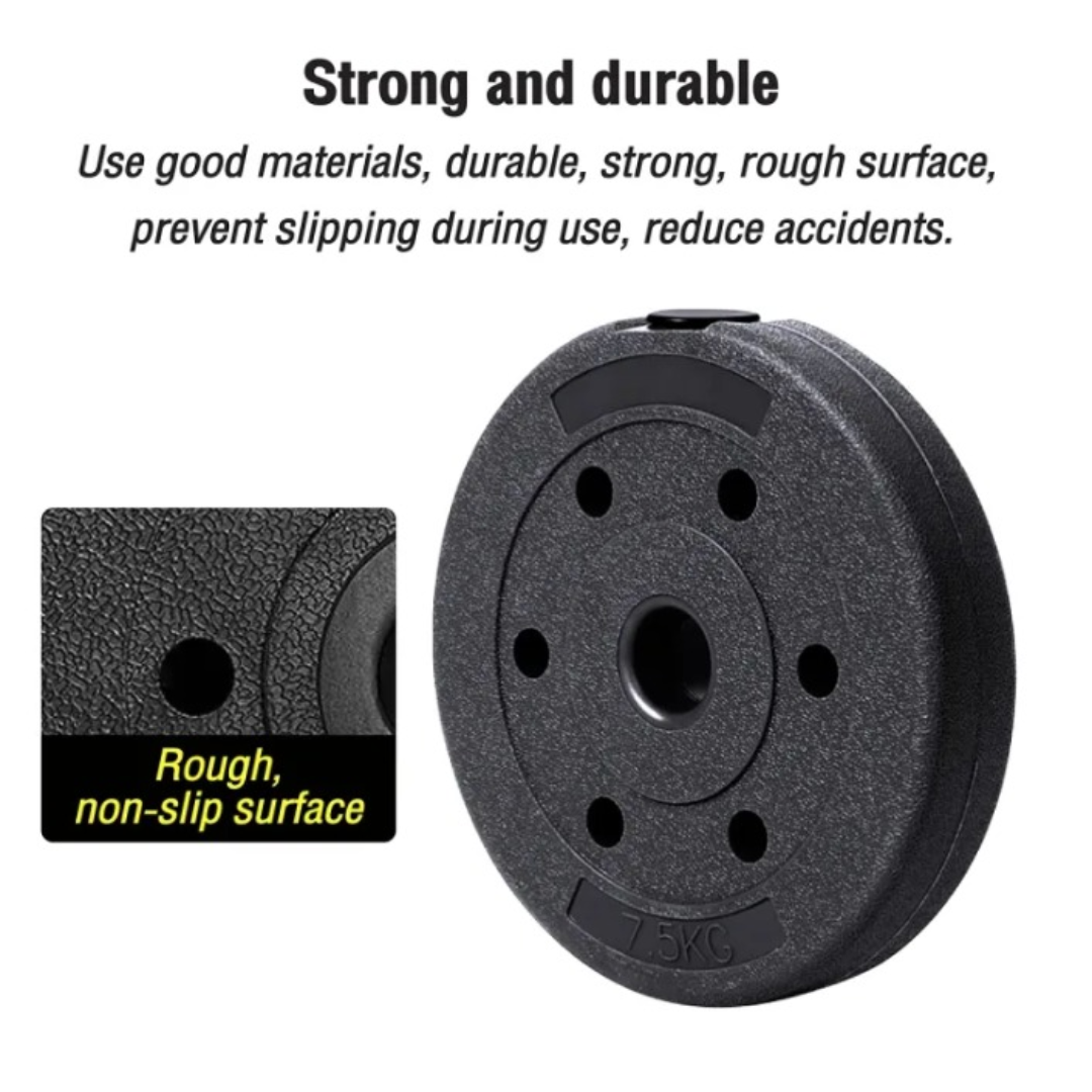 Standard & Olympic PVC Weight Plates in KG & LB 