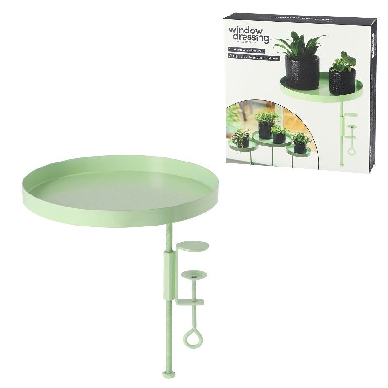 Round Green Clamp Tray L 