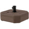 Square Patio Umbrella Base Holder, Outdoor Umbrella Stand, 17.7