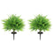 Artificial Boston Ferns UV-Resistant Fake Plants for Indoor Outdoor Decor Set of 2