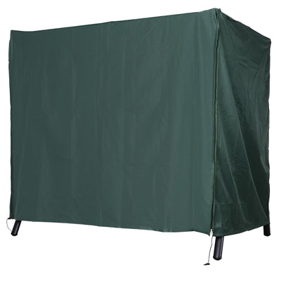 Outsunny Patio Swing Chair Cover: Large Outdoor Furniture Protector with Wind, UV & Water Resistance, Green 
