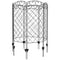 Outsunny 7 Pack Garden Fencing for Yard, Decorative Fence Panels as Animal Barrier and Flower Edging, Black