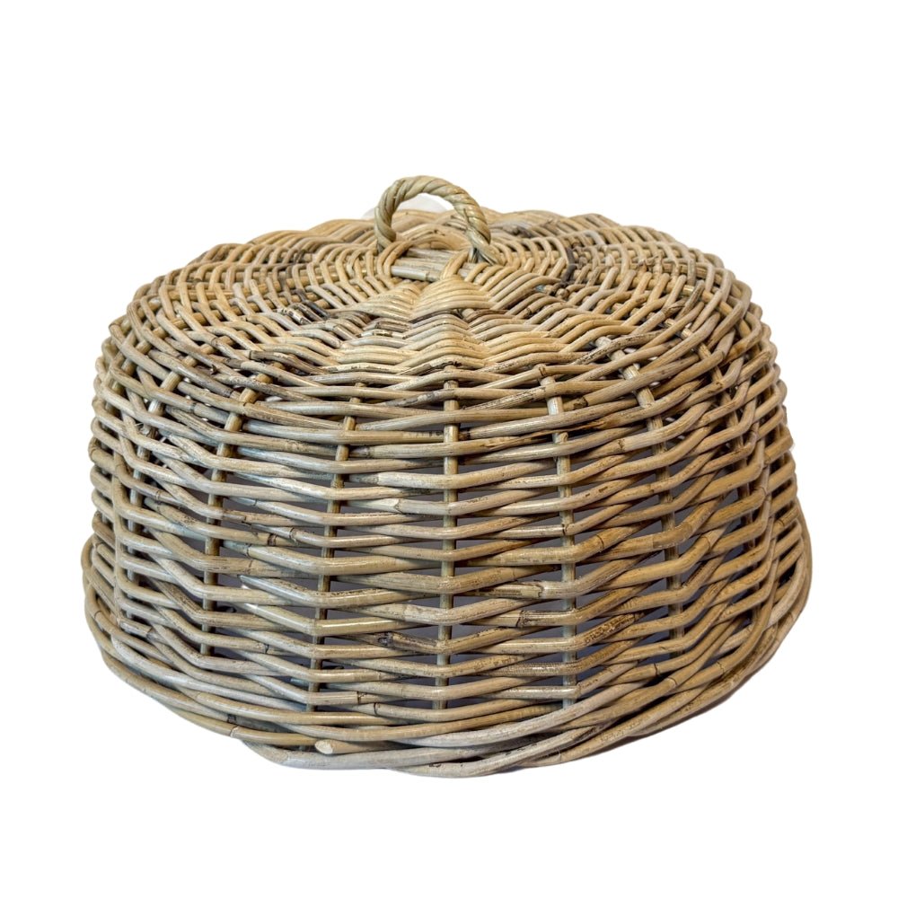 Rattan Cloche Dome Food Cover (Summer '25 Add-On) 