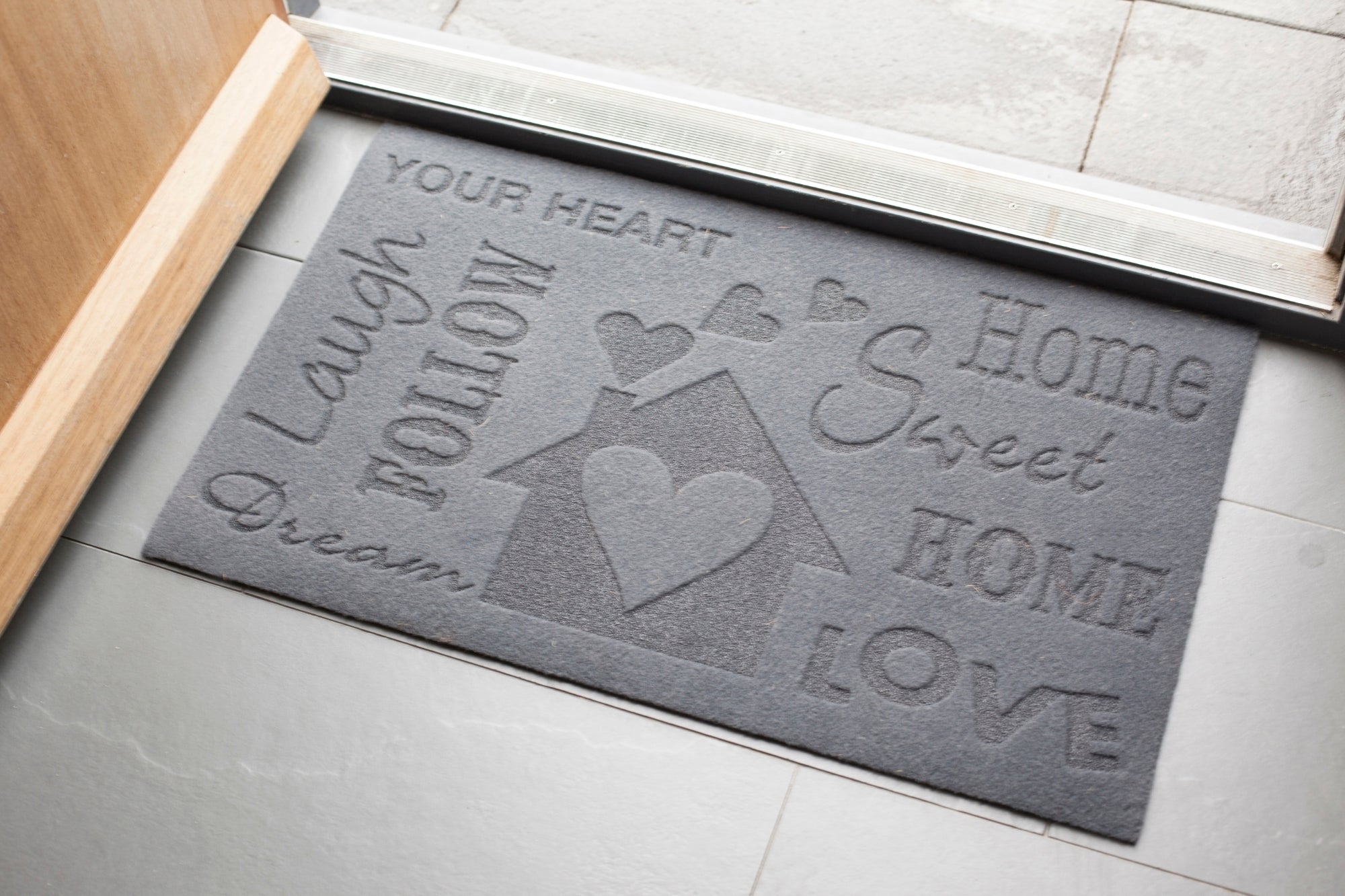 Love Relief Doormat. PET 