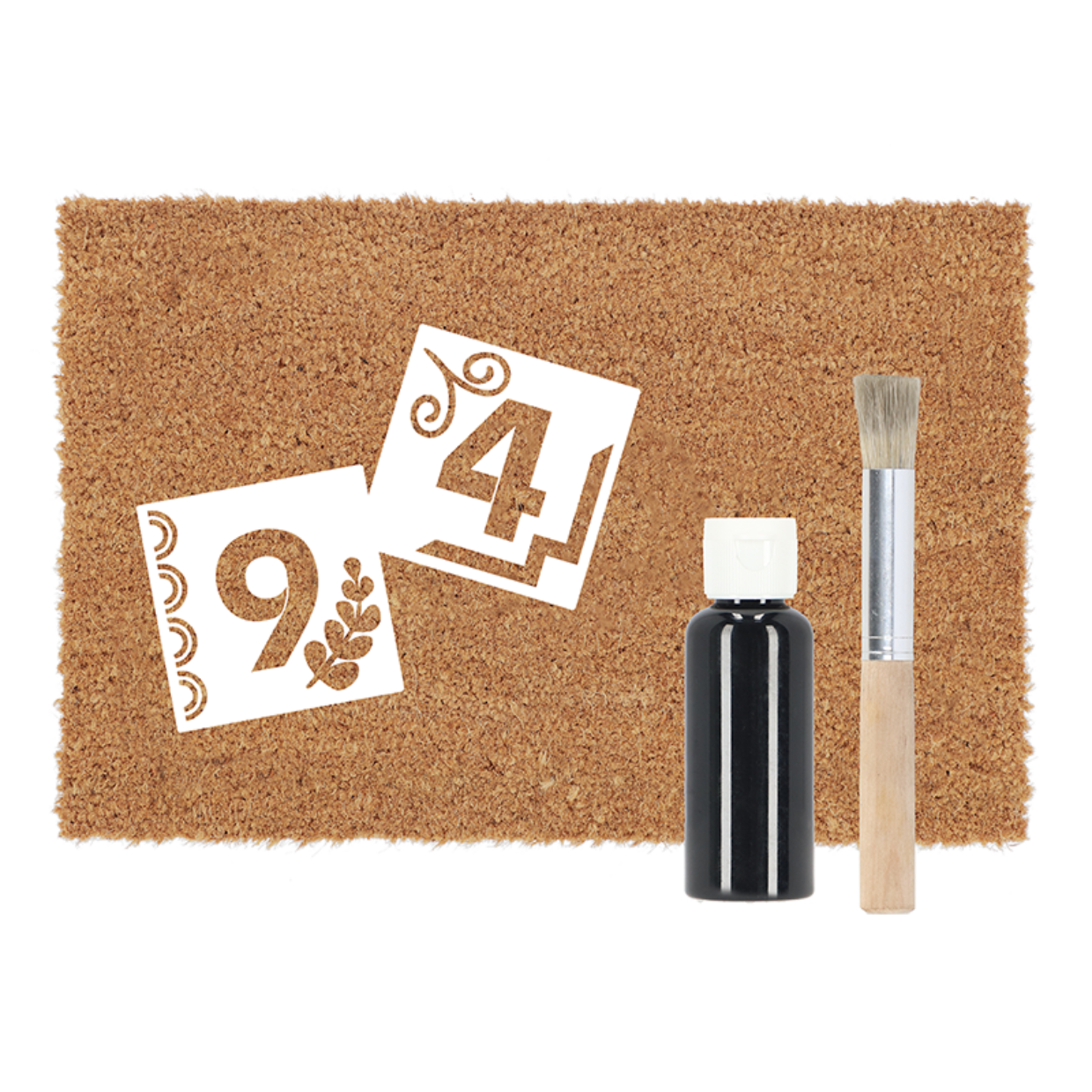 Piy House Number Doormat 