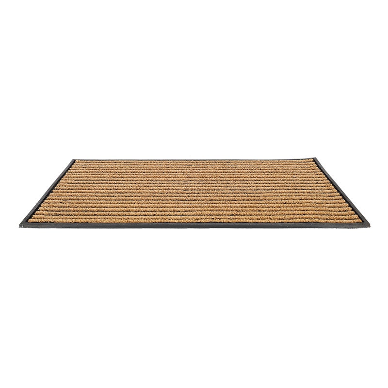 Doormat Rubber/Cocos Stripes L 