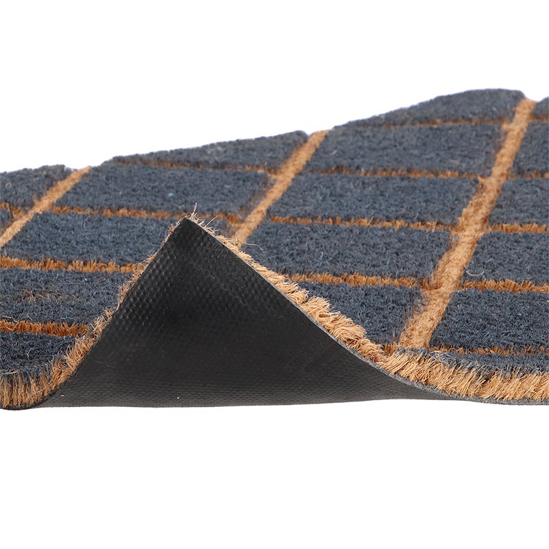 Doormat Coir Relief Diamonds L 