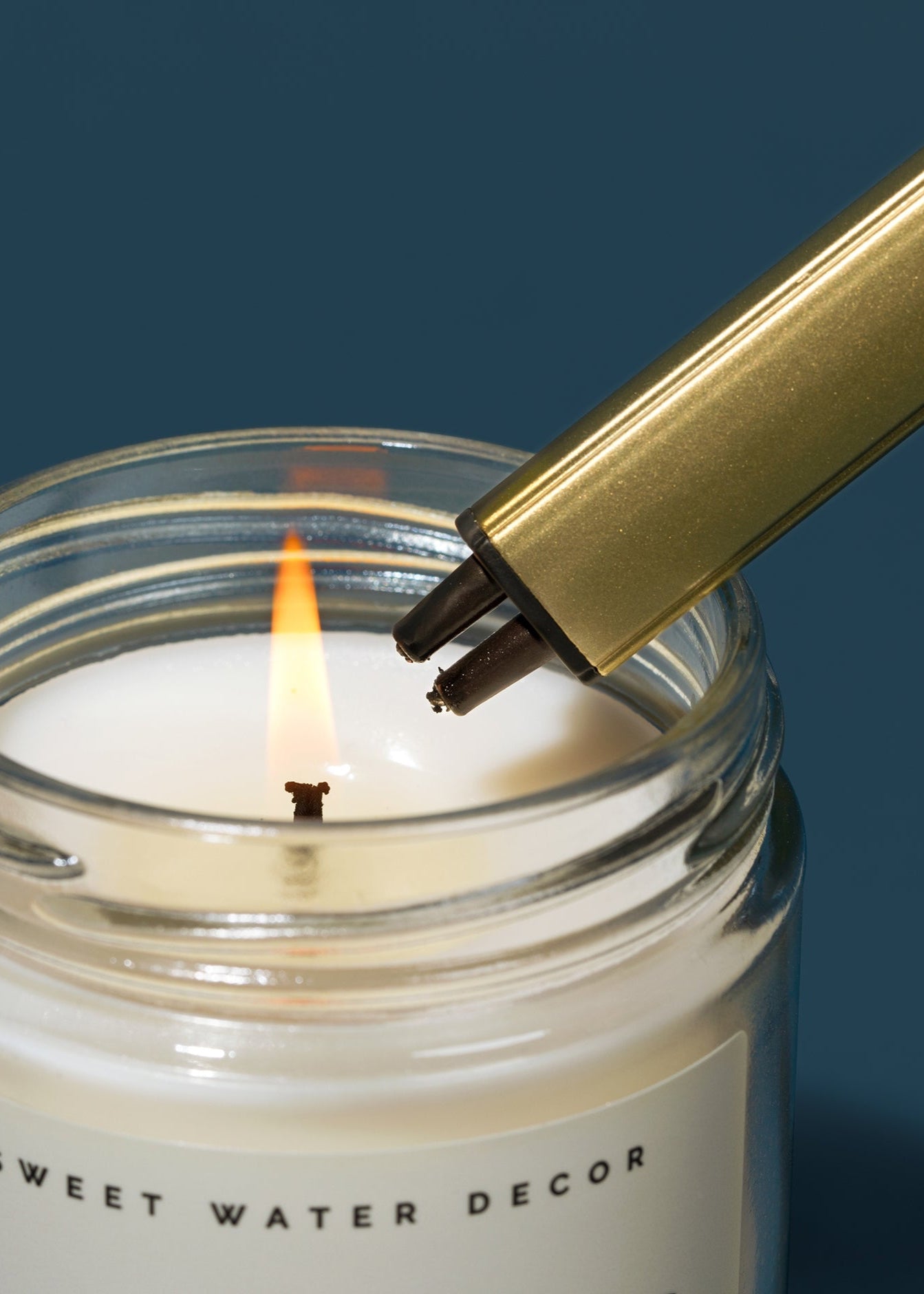 Rechargeable Electric Lighter - Gold 