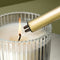 Rechargeable Electric Lighter – Slim Gold USB Candle Lighter, Eco-Friendly & Reusable Design, 7” Length