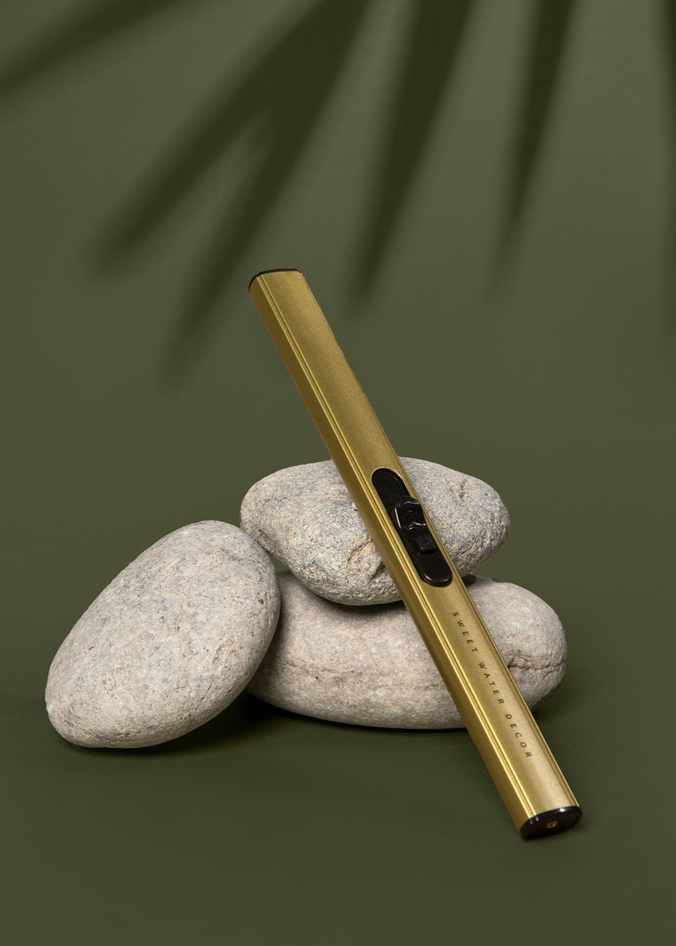 Rechargeable Electric Lighter - Gold 