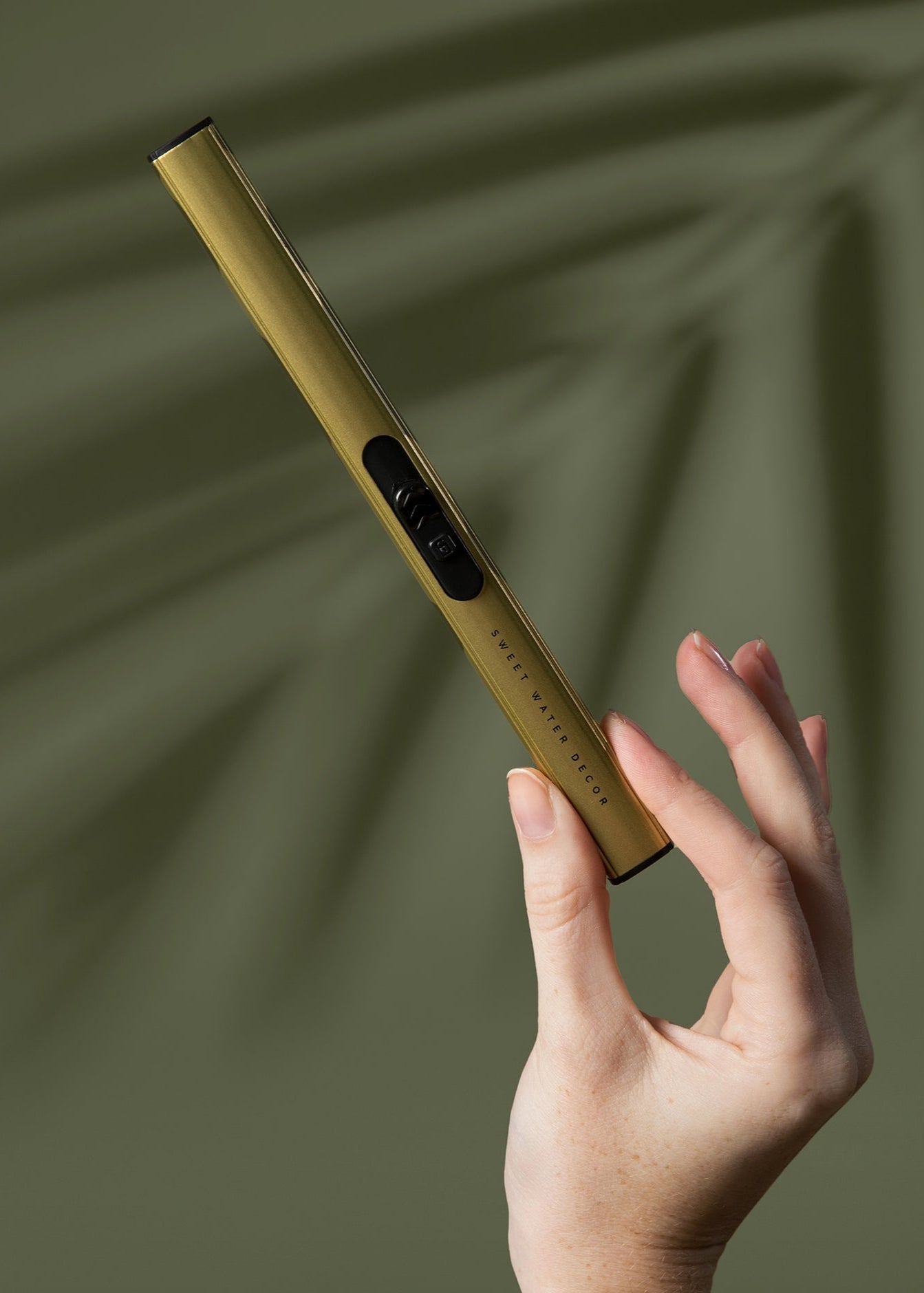 Rechargeable Electric Lighter - Gold 