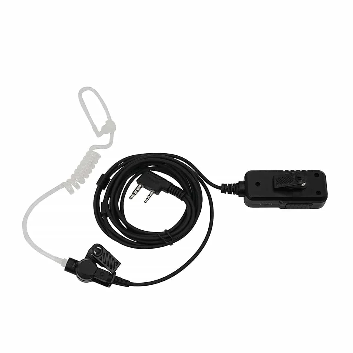 Retevis AI Noise-Canceling 2-Wire Covert Acoustic Tube Secret Service Earpiece - HD1 HD2 RT29 