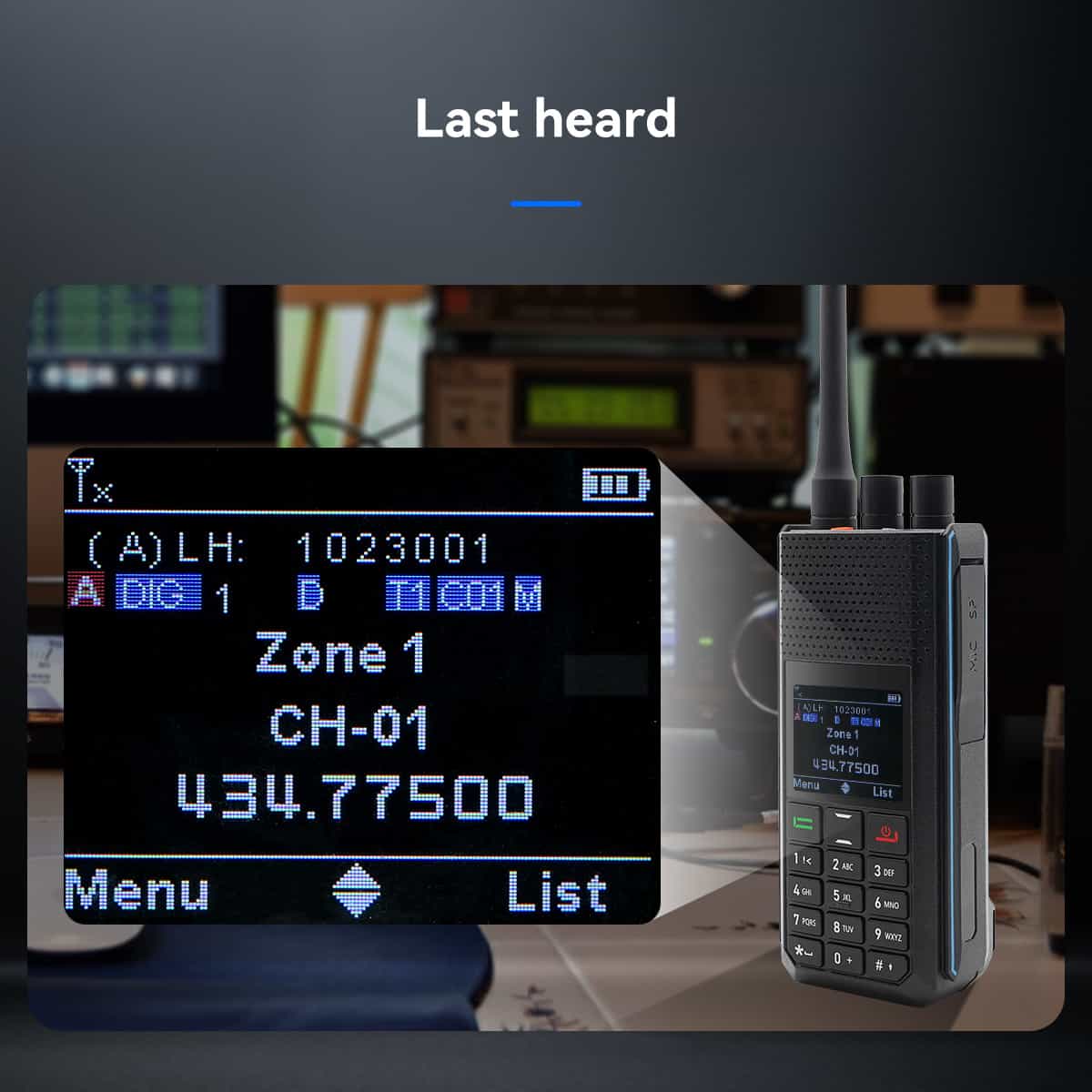 Retevis Ailunce H1 6W GPS APRS Dual Band DMR Amateur Ham Radio 