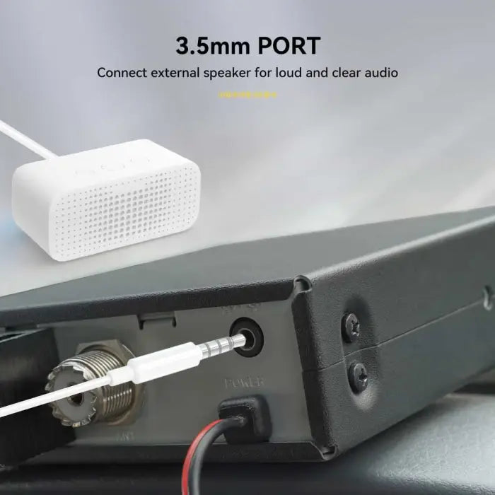 Retevis MB2 40 Channel AM/FM CB Radio Plug & Play With Cigarette Lighter Plug 