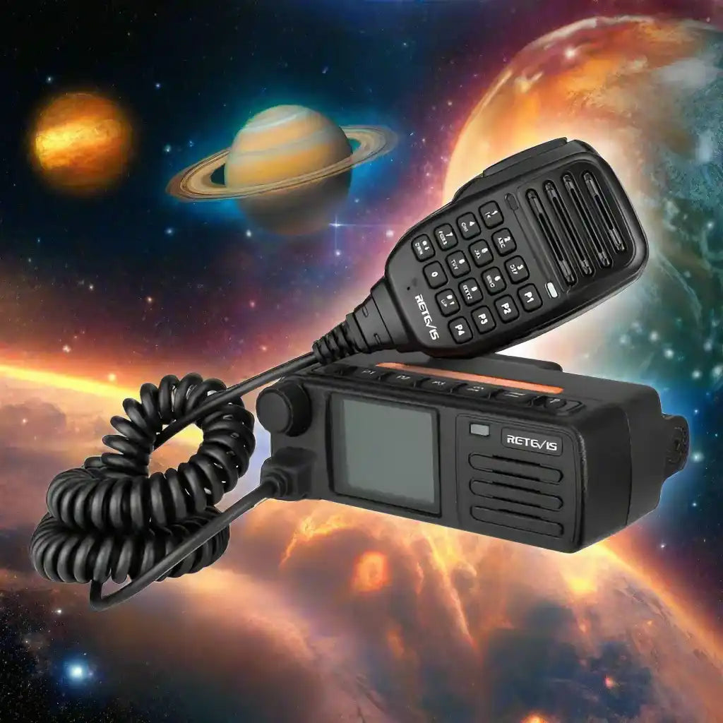 Retevis RT73 Dual Band GPS Mini DMR Mobile Amateur Ham APRS Radio 