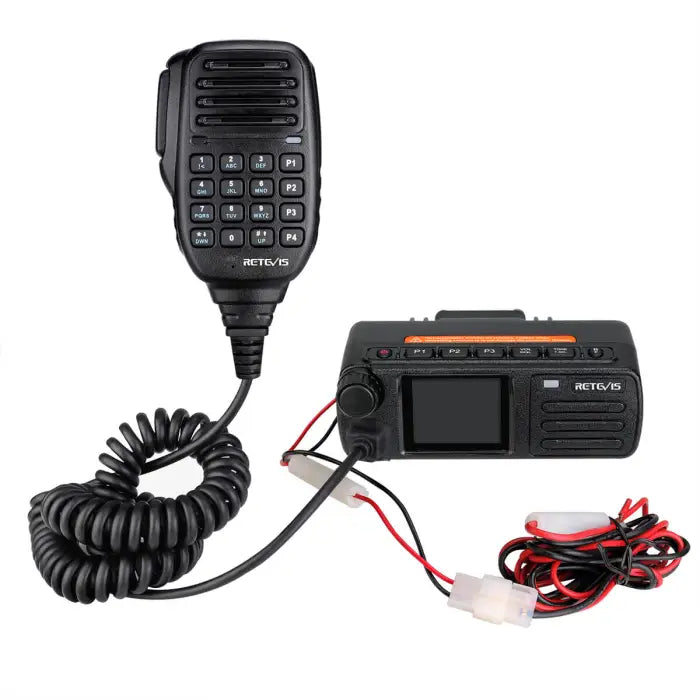 Retevis RT73 Dual Band GPS Mini DMR Mobile Amateur Ham APRS Radio 