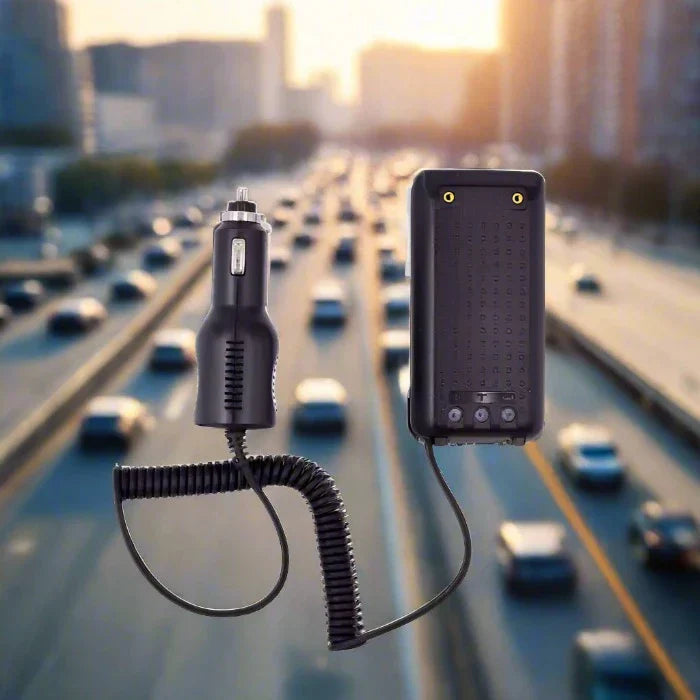 Retevis RT85 / TH-UV88 12V Cigarette Lighter Power Port Battery Eliminator 