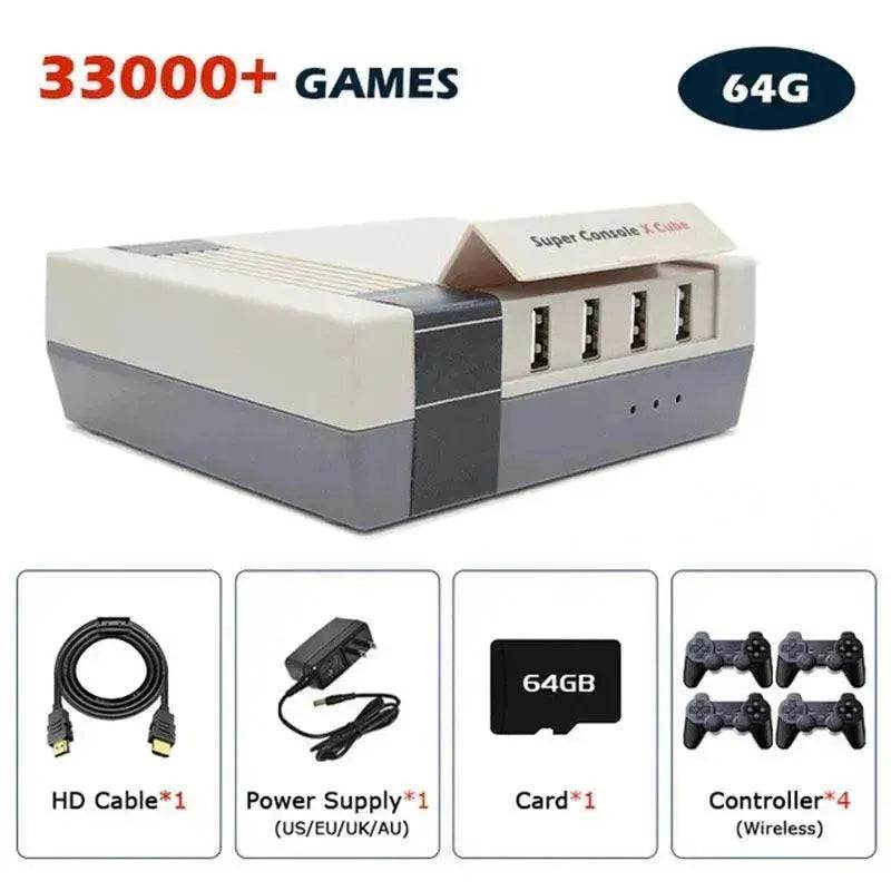 Retro Console Super Console Classic Red And White Machine 