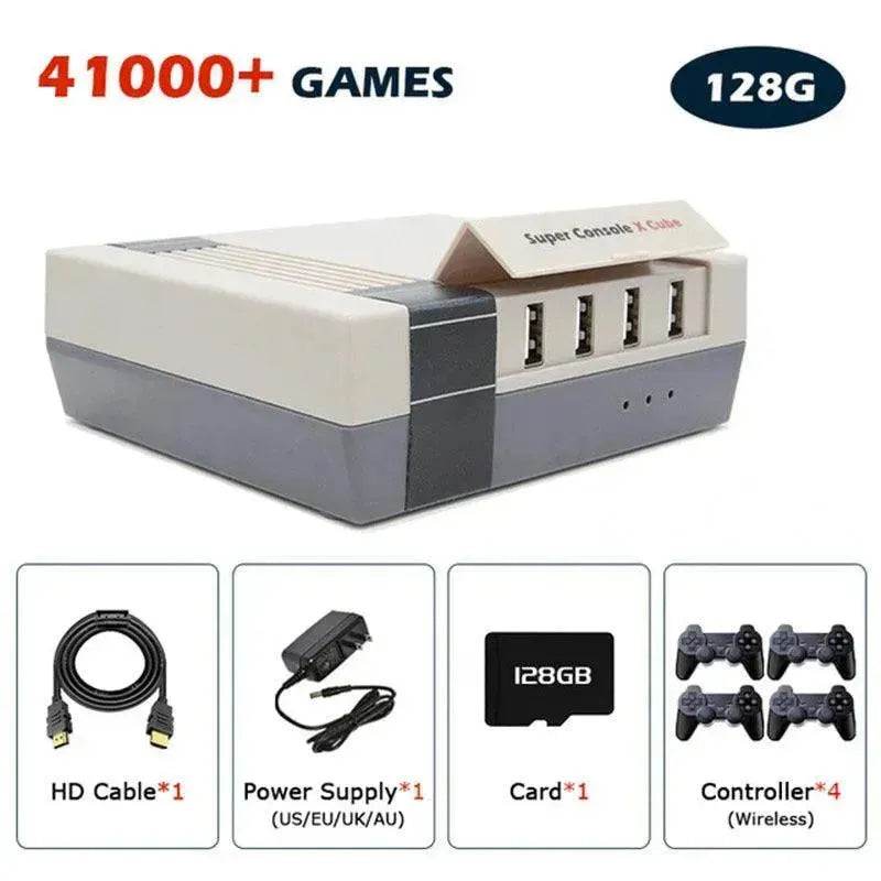Retro Console Super Console Classic Red And White Machine 