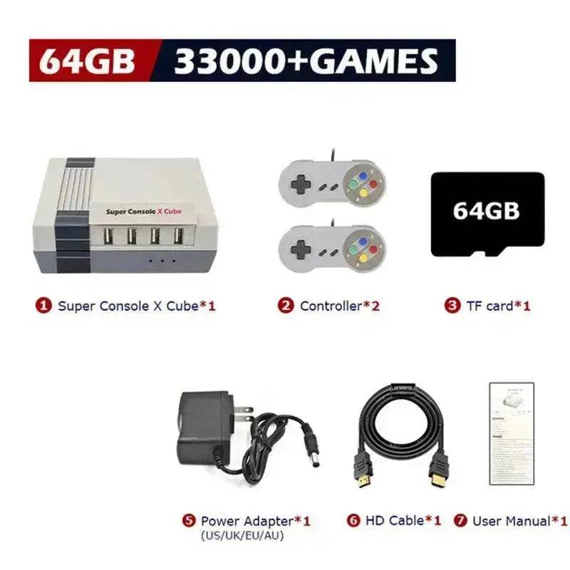 Retro Console Super Console Classic Red And White Machine 
