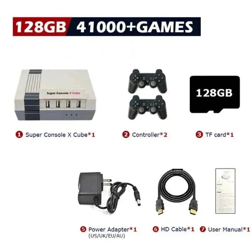 Retro Console Super Console Classic Red And White Machine 